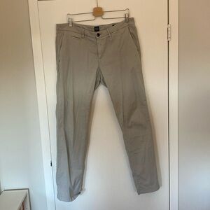 Boggi chinos, stone, good condition, slim fit